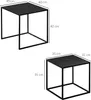 Couchtische 839-563V00BK, Couchtisch, Klapptisch, 2er-Set, Produktbild-Vorschau 5