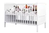 Lit bébé Leo 60×120 cm avec fonction canapé, sommier Voir les images du produit 5