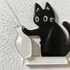 Magnetische Katzen Vase 2er Set aus Acryl, Kühlschrank Produktbild-Vorschau 5