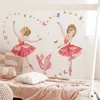 Prinzessin, Schwan, Blumen & Schmetterlinge Wandsticker, Produktbild-Vorschau 2