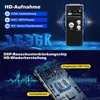 32 GB Sprachrekorder mit Mikrofon – 1536 kbps HD Digitaler Produktbild-Vorschau 5