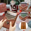 Fingerpiano Kalimba 17 Tasten, Kompaktes Holzinstrument mit Produktbild-Vorschau 4