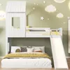 Letto a castello con scivolo, disponibile nelle dimensioni Anteprima dell’immagine prodotto 3