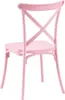 A single pink chair shown from the back. Náhľad obrázku produktu