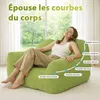 Pouf géant pour adulte, rembourrage en mousse déchiquetée, Voir les images du produit 3