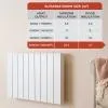 Adam Samson elektrischer Heizkörper 2000W WiFi App Produktbild-Vorschau 4