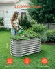Vevor Podwyższona Grządka Metalowa Ocynkowana 120X60X57Cm Podgląd zdjęcia produktu 2