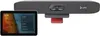 A Poly video conferencing system with a camera bar and a touch screen control panel, shown against a white background. Produktbild-Vorschau