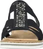 Rieker Keilsandaletten Damen 31373730393531 Schwarz 41 EU Produktbild-Vorschau 6