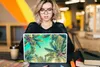 MuchoWow® Laptop Aufkleber Sticker Cover Palmen - Himmel - Produktbild-Vorschau 5