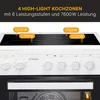 Bomann® Backofen 50cm mit Herd | Elektroherd freistehend 50 Produktbild-Vorschau 7