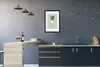MuchoWow® MuchoWow® Gerahmtes Poster Pflanze - Blumentopf - Produktbild-Vorschau 2