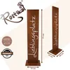 Rostikal Lieblingsplatz Schild Garten 71 cm Gartendeko Rost Produktbild-Vorschau 2