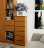 Akord Hohe Kommode Erle 40X35X109 Cm Produktbild-Vorschau 5