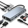 USB C HUB, Docking Station, 11-in-1 USB C Adapter mit Produktbild-Vorschau 1
