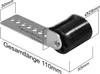 INOVATEC Abdruckrolle mit Steg für Maxi Rollladenprofile Produktbild-Vorschau 2