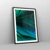 Gerahmtes Poster - Schwarzer Rahmen - Blatt Tropen Grün - Produktbild-Vorschau 8