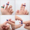 40 Stücke Massageringe für Finger, 8 Farben Stachelige Produktbild-Vorschau 4