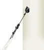 A close-up of a black hammock suspension system attached to a wall. Anteprima dell’immagine prodotto