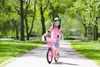 Rosafarbener Fahrradkorb für den vorderen Lenker des Produktbild-Vorschau 5