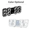Digitaler Wecker 3D LED Digitale Wanduhr Uhrzeit Datum Produktbild-Vorschau 8