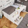 Letto per bambini Sweiko, letto singolo in legno massiccio Anteprima dell’immagine prodotto 7