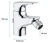 Baterie sanitara GROHE 23770000, monocomanda, argintiu Anteprima dell’immagine prodotto 3