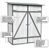 Mucola Gerätehaus Geräteschuppen Gartenschrank Produktbild-Vorschau 5