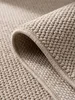 Teppich Beige Läufer Kante Rückseite_#sku_BARKHELIX802502200BEIGE# Produktbild-Vorschau