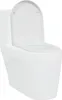 vidaXL Sedile per wc bianco 49 x 36 x 4 cm Duroplast Anteprima dell’immagine prodotto 3