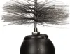 A close-up of a chimney brush head with a weighted ball attached. Anteprima dell’immagine prodotto
