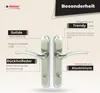 DOMINO Türgriff 78 Drückergarnitur WC - Badezimmer Set | Produktbild-Vorschau 7