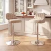 Lot de 2 Tabourets de Bar Pivotants, Chaises de Bar Voir les images du produit 2