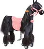 Mechanisches Pferd auf Rollen Ponnie Ebony S mit rosa Produktbild-Vorschau 13