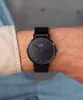 Nur Zeit Daniel Wellington, zwart. Collectie Classic, voor Productafbeelding-voorbeeld 2