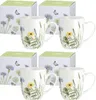 Porzellan-Becher - Gilde 4 x Becher mit Henkel Wild Flowers Produktbild-Vorschau 1