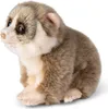 A plush toy of a slow loris sits on a white background. Anteprima dell’immagine prodotto
