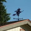 Wetterfahnen, Wetterfahne aus Metall, Witch Wetterfahne, Produktbild-Vorschau 4