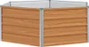 vidaXL Hochbeet im Garten Holzoptik 129 x 129 x 45 cm Produktbild-Vorschau 1