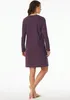 Schiesser Damen Sleepshirt 1/1 Arm, 95cm Gr. 42  nachtblau Produktbild-Vorschau 9