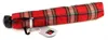 Knirps Taschenregenschirm Regenschirm Topmatic SL Check Red Produktbild-Vorschau 2