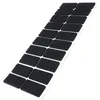 Adsamm® | 20 x patins autocollants en feutre / Noir / 20x40 Voir les images du produit 1