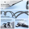 USB-C auf USB-C Schnellladekabel 2m 90° Winkelstecker Nylon Produktbild-Vorschau 3