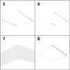 Aufbau / Oberflächenset für Panele 62x62cm  Weiß Produktbild-Vorschau 5