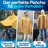 NEXTCOVER® NEU Regenponcho Fahrrad für Damen & Herren - mit Produktbild-Vorschau 3