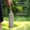 VIOK 1,3 L Edelstahlflasche für Aarke Carbonator 3, Smeg, Produktbild-Vorschau 3