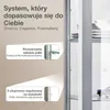 K-Möbel Gablota wisząca aluminiowo-srebrna (80x60x25 cm) z Podgląd zdjęcia produktu 4
