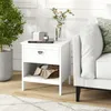 COSTWAY Table de nuit, 2 niveaux de table d'appoint avec Voir les images du produit 8