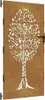 vidaXL Gartentor 85x175 cm Cortenstahl Baum-Design Produktbild-Vorschau 1