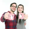 Mr. & Mrs. Panda Pott Einhorn Party - Rot Pastell - Produktbild-Vorschau 5